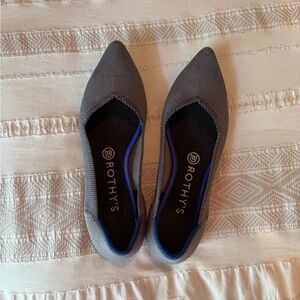 Rothy's Grey “The Point”; Size 8.5